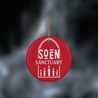 Ceramic Ornaments, 2-Side Print, (1pc, 3pcs, 5pcs, 10pcs)